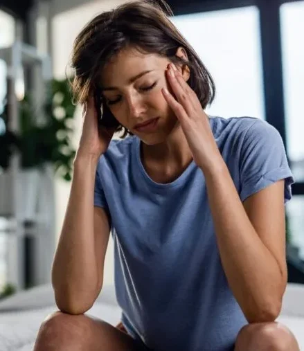 female patient suffering from mental health concerns needing psychiatric evaluation and diagnosis