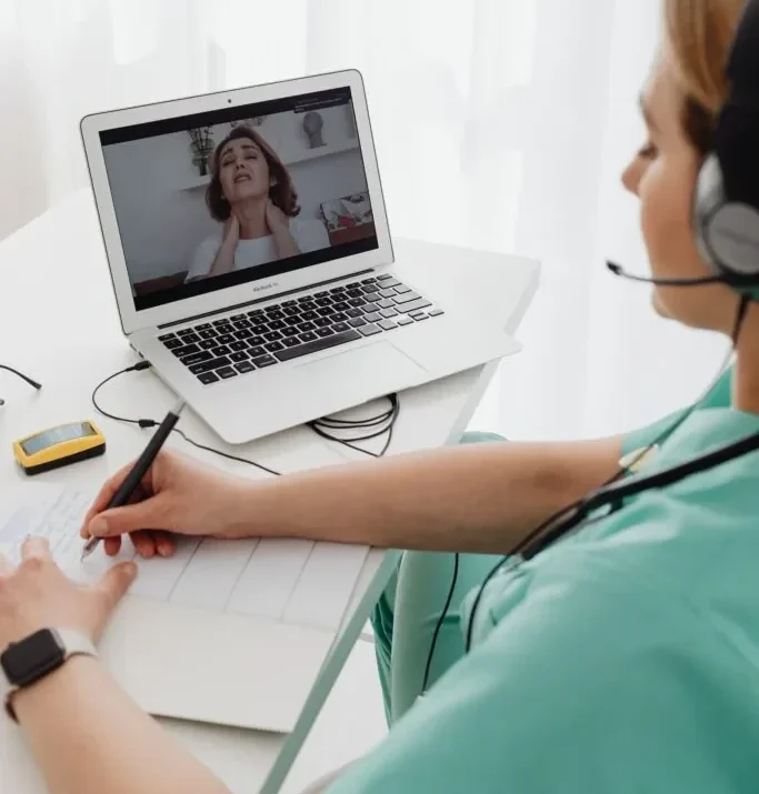 patient with mental health concern seeking a psychiatric evaluation through telepsychiatry from Shamlock Behavioral Health in Arizona